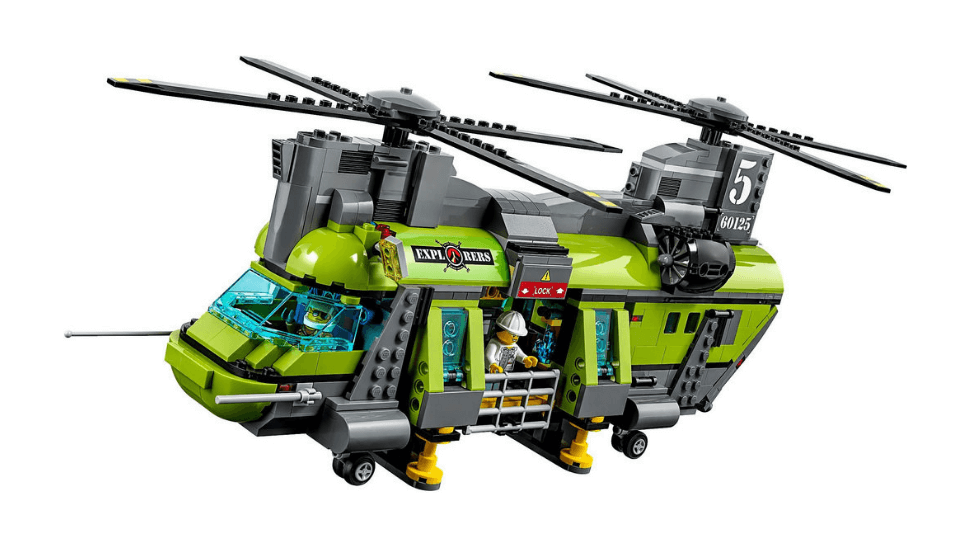 60125 CITY Volcano Heavy-lift Helicopter