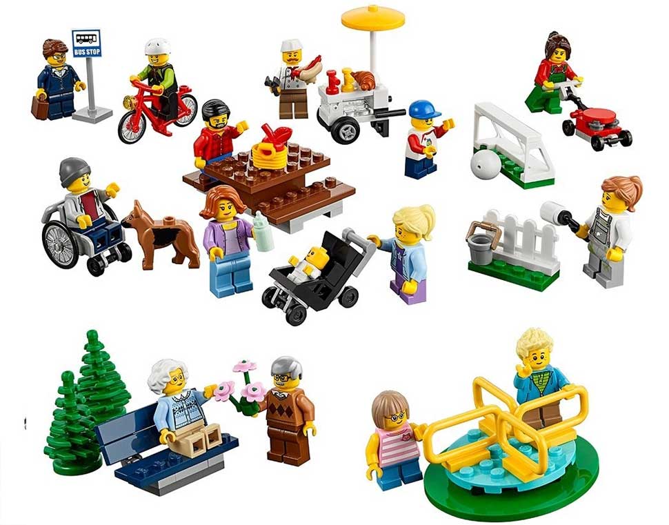 LEGO City Town Fun in the Park - City People Pack - 60134
