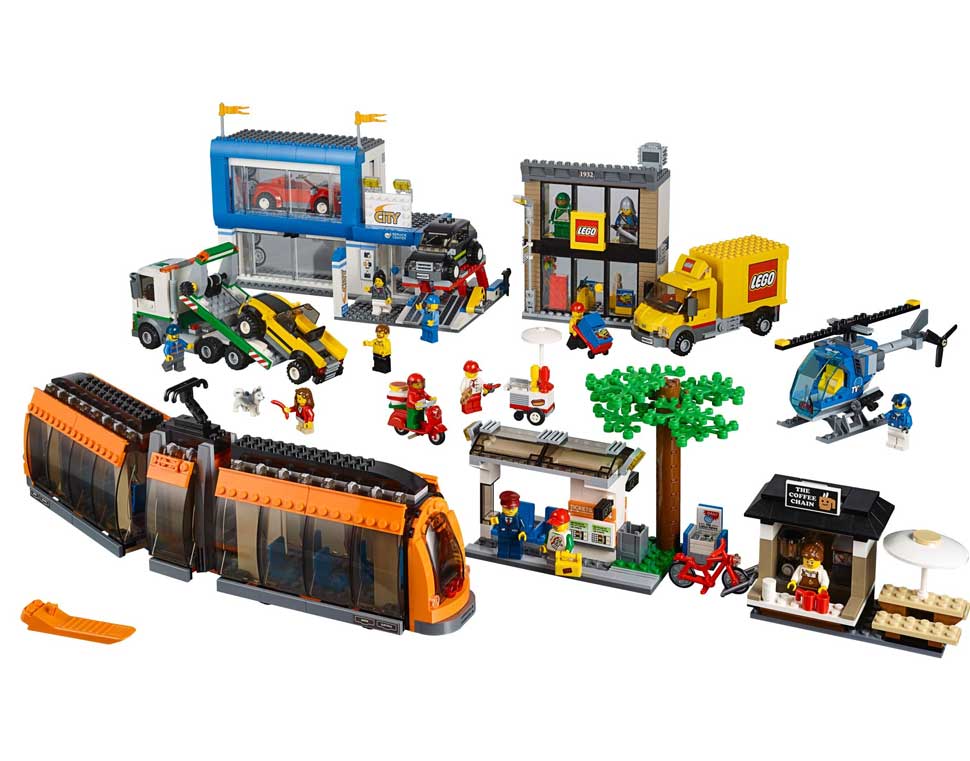 LEGO City Town Square Building Kit