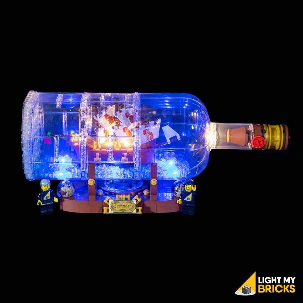 lego ship in a bottle australia