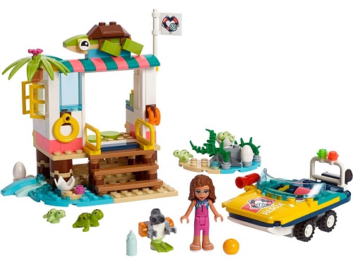 lego friends turtles rescue mission