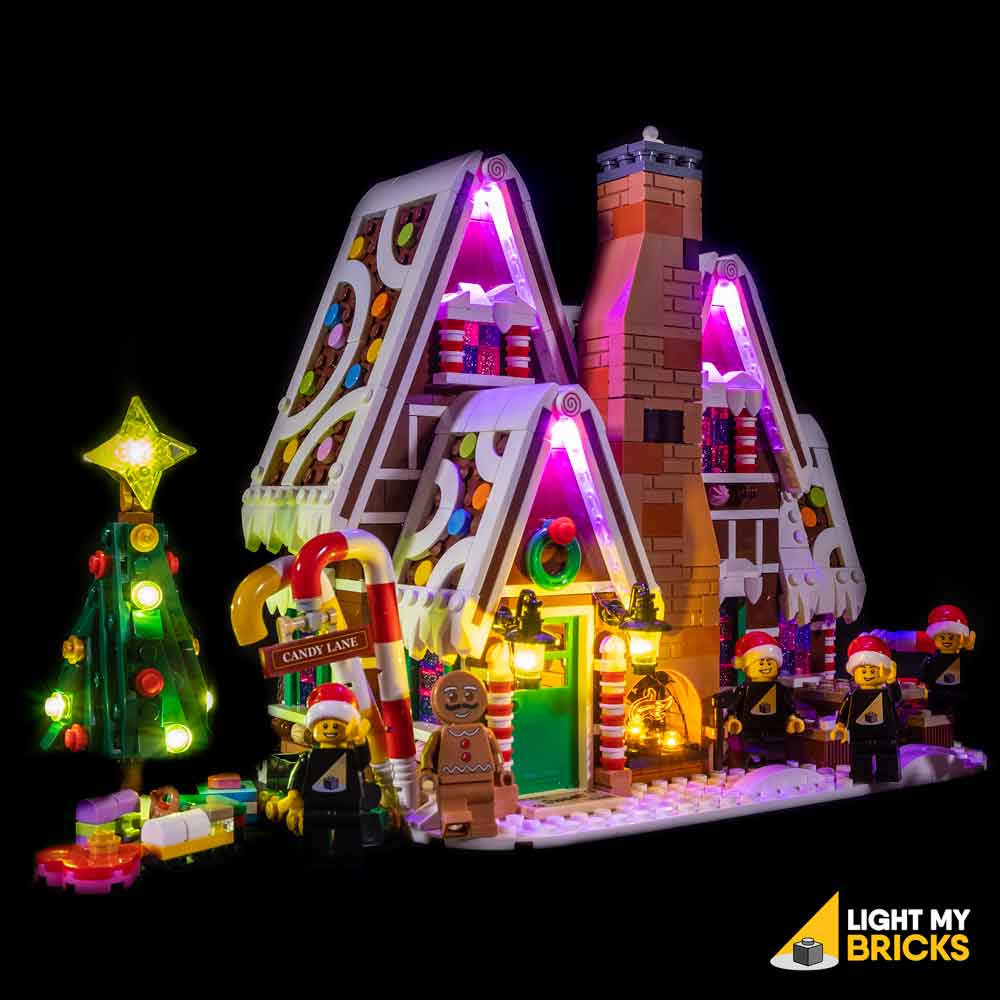 LIGHTAILING Light Set for NOT Included The Model Led Light kit Compatible with Lego 10267 Building Blocks Model Creator Gingerbread House 