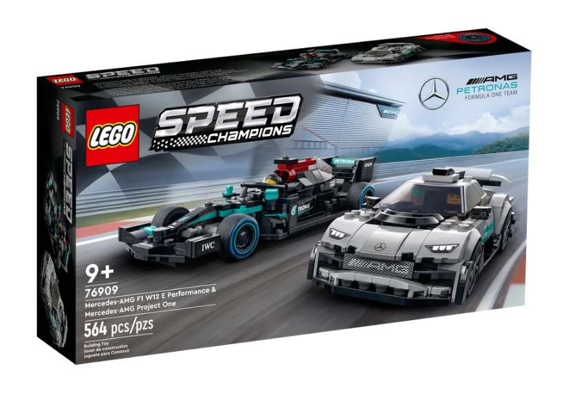 76909 LEGO SPEED CHAMPIONS Mercedes AMG F1 W12 E Performance Mercedes AMG Project One