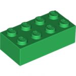 2x4 LEGO® Brick (Green)