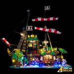 LIGHT MY BRICKS Kit for 21322 PIRATES OF BARRACUDA BAY