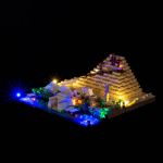 LIGHT MY BRICKS Kit for 21058 LEGO® Great Pyramid of Giza