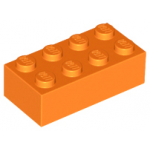 2x4 LEGO® Brick (Yellow)
