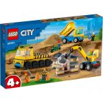 60391 LEGO® CITY Construction Trucks and Wrecking Ball Crane