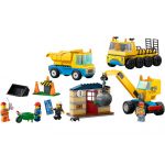 60391 LEGO® CITY Construction Trucks and Wrecking Ball Crane