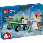 60403 LEGO® CITY Emergency Ambulance and Snowboarder