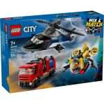 60462 LEGO® CITY Helicopter Fire Truck & Submarine Remix