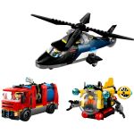60462 LEGO® CITY Helicopter Fire Truck & Submarine Remix