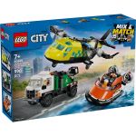 60505 LEGO® CITY Airplane, Service Truck & Hovercraft Remix