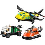 60505 LEGO® CITY Airplane, Service Truck & Hovercraft Remix