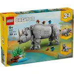 31171 LEGO® CREATOR Wild Animals: Majestic Rhino with Birds