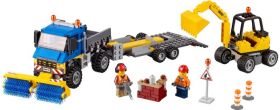 60152 LEGO® City Sweeper & Excavator