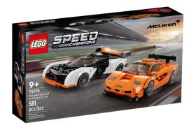 76918 LEGO® SPEED CHAMPIONS McLaren Solus GT & McLaren F1 LM