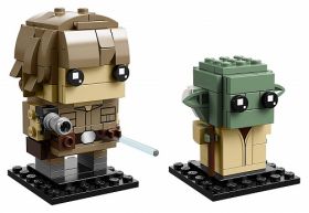LEGO BRICKHEADZ Star Wars Luke Skywalker and Yoda 41627