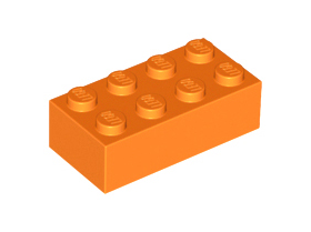 2x4 LEGO® Brick (Yellow)