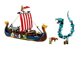 31132 LEGO® CREATOR Viking Ship and the Midgard Serpent