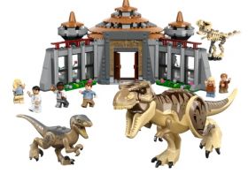 76961 LEGO® JURASSIC WORLD Visitor Center T. rex  Raptor Attack