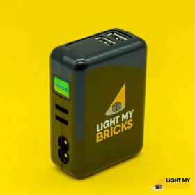 LIGHT MY BRICKS - UNIVERSAL POWER ADAPTOR 5V 4 AMP USB WALL ADAPTOR