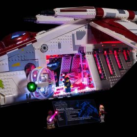 LIGHT MY BRICKS Kit for 75309 LEGO® UCS Republic Gunship