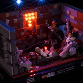 LIGHT MY BRICKS Kit for 75339 LEGO® Death Star™ Trash Compactor Diorama