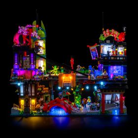 LIGHT MY BRICKS Kit for 71799 LEGO® Ninjago City Markets
