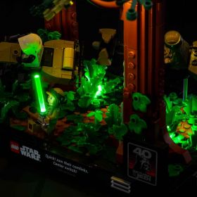 LIGHT MY BRICKS Kit for 75353 LEGO® Endor Speeder Chase Diorama