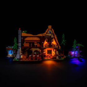 LIGHT MY BRICKS Kit for 43242 LEGO® Snow White and the Seven Dwarfs Cottage