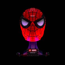 LIGHT MY BRICKS Kit for 76285 Marvel Spider-Man Mask