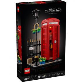 21347 LEGO® Red London Telephone Box