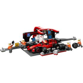 60443 LEGO® CITY F1® Pit Stop & Pit Crew with Ferrari Car