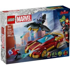 76310 LEGO® Marvel Iron Man Car & Black Panther vs. Red Hulk