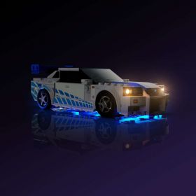 LMB 2.0 Kit for 76917 LEGO Speed Champions 2 Fast 2 Furious Nissan Skyline GT-R (R34)