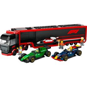 60445 LEGO® CITY F1® Truck with RB20 & AMR24 F1® Cars 60445 LEGO® CITY F1® Truck with RB20 & AMR24 F1® Cars