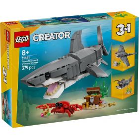 31381 LEGO® CREATOR Fierce Shark with a Treasure Chest