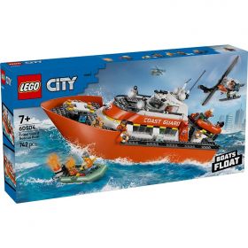 60504 LEGO® CITY Coast Guard Rescue Boat & Helicopter