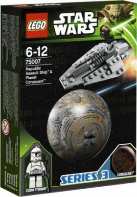 75007 LEGO® STAR WARS® Republic Assault Ship™ & Coruscant™
