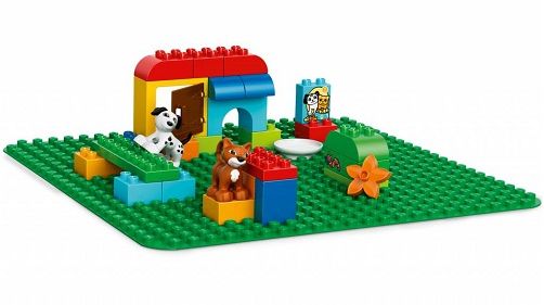 Buy 2304 Duplo - Large Green Building Plate (Grande plaque de base verte)  LEGO® Toys on the Store, Auctions