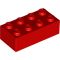 2x4 LEGO® Brick (Red)