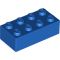 2x4 LEGO® Brick (Blue)