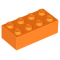 2x4 LEGO® Brick (Yellow)