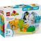 10442 LEGO® DUPLO® Wild Animal Families: Penguins & Lions