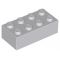 Bulk Lot of 2x4 LEGO® Brick (Light Bluish Grey)